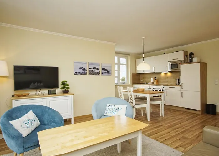 Meeresblickresidenzen Ferienwohnung Nr 38 Mit Sauna- Und Schwimmbadnutzung Im Ahoi Sellin شقة غورين